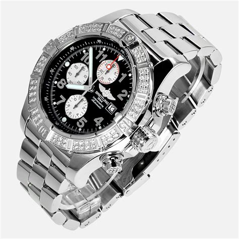 breitling super avenger bezel size|breitling super avenger price list.